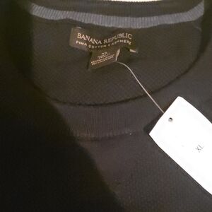 Banana Republic Navy Blue Knit Sweater